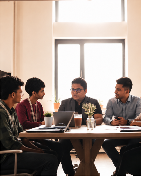 Ace360degree team in conversation